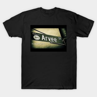 Arvee Street. Culver City, California by Mistah Wilson T-Shirt